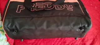 Borsone Freddy nero e rosa