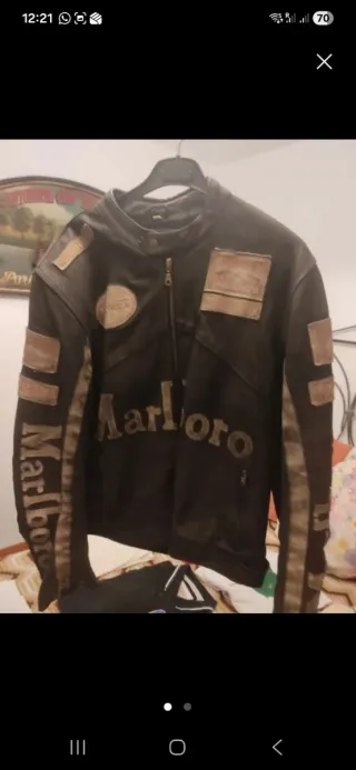 Chaqueta de moto Marlboro