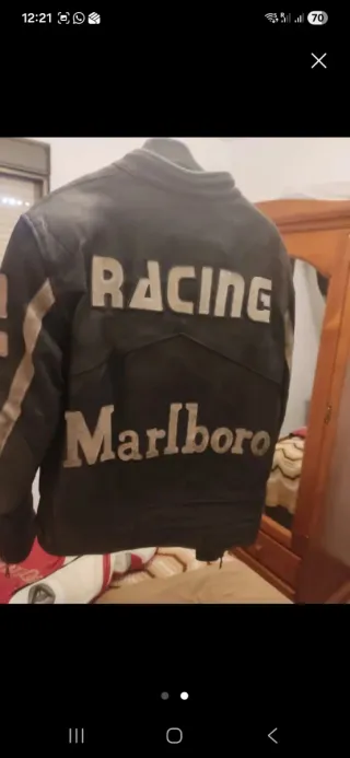 Chaqueta de moto Marlboro