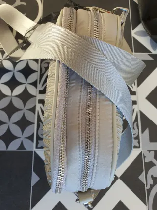 Bolso bandolera Devota & Lomba beige/gris