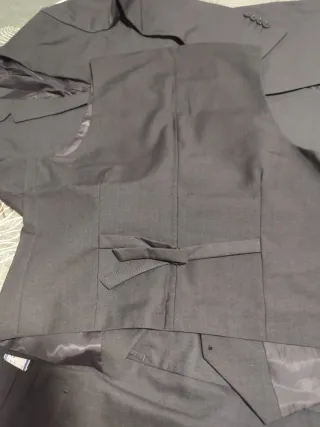 Traje de chaqueta gris XL