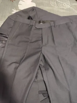 Traje de chaqueta gris XL