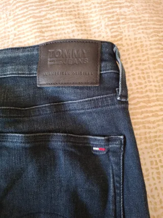Tommy Jeans Vaqueros Azul Marrón
