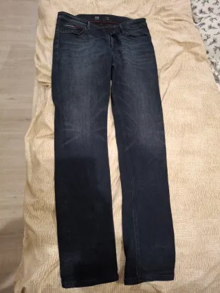 Tommy Jeans Vaqueros Azul Marrón