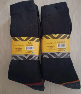 6 Pares de calcetines de trabajo de la talla 40-46