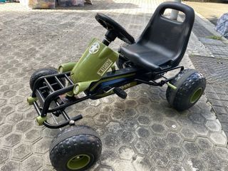 Go-Kart a Pedales Infantil Verde Militar