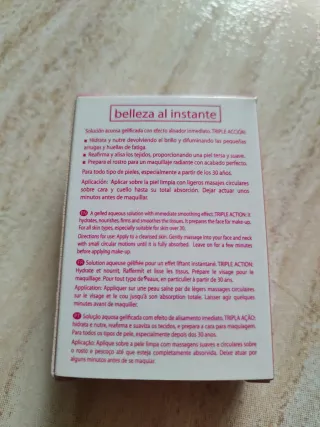 Nurana Flash Lifting - Tratamiento Premaquillaje