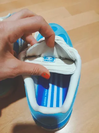 Zapatillas san juan Azul y Blanco Son de hacoo