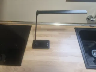 Lámpara de estudio negra