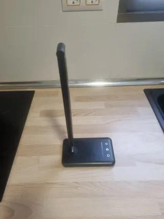 Lámpara de estudio negra