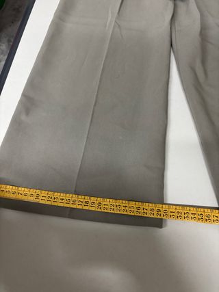 Pantalón Zara Talle Alto Gris