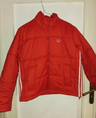 Giubbino Adidas rosso