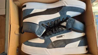 Zapatilla Puma Caven Mid SD Azul