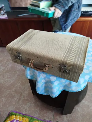 Maletín maleta vintage del 1950