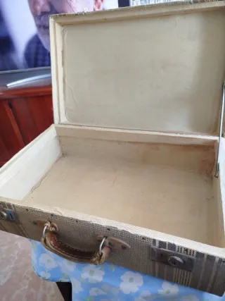 Maletín maleta vintage del 1950