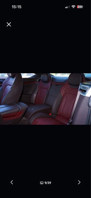 BENTLEY CONTINENTAL GT V8 2022 549 CVS