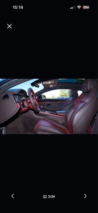 BENTLEY CONTINENTAL GT V8 2022 549 CVS