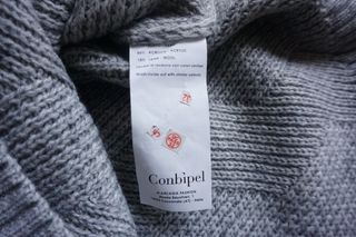 Maglione Conbipel Grigio Uomo