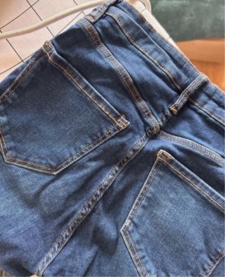 Calças Mango Azuis Tamanho XS/34