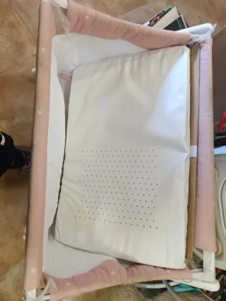 Minicuna plegable Little Princess con ruedas