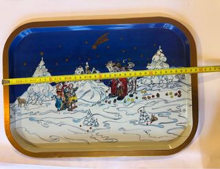 Vassoio Vintage Natale 1988