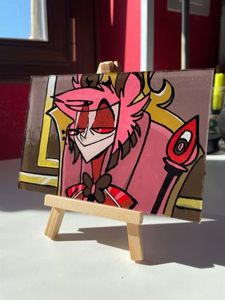 Quadretto Alastor dipinto a mano