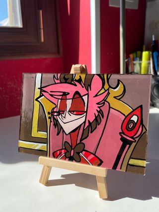 Quadretto Alastor dipinto a mano