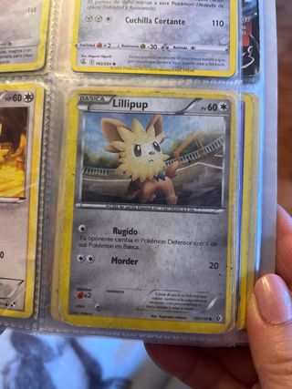 Carta Pokémon Lillipup 120/149