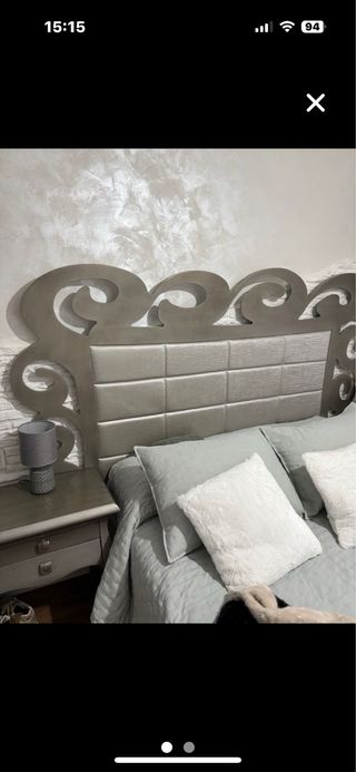 Cabecero y 2 mesitas de noche