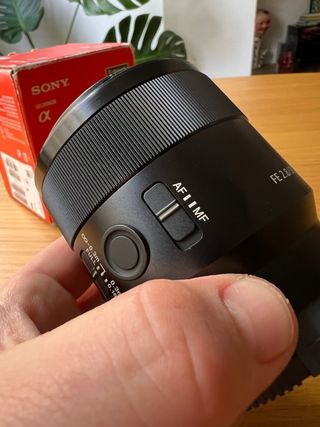 Objetivo Sony 50mm 2.8 Macro Full Frame