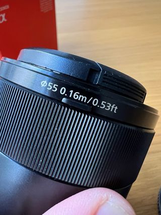 Objetivo Sony 50mm 2.8 Macro Full Frame