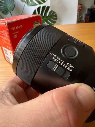 Objetivo Sony 50mm 2.8 Macro Full Frame