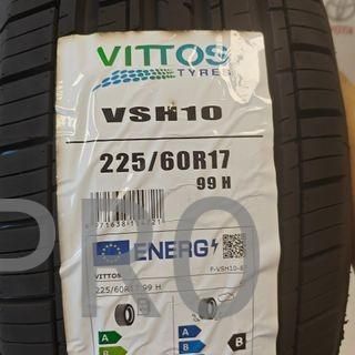 JUEGO 2 NEUMATICOS 225/60 R17 VITTOS NUEVO