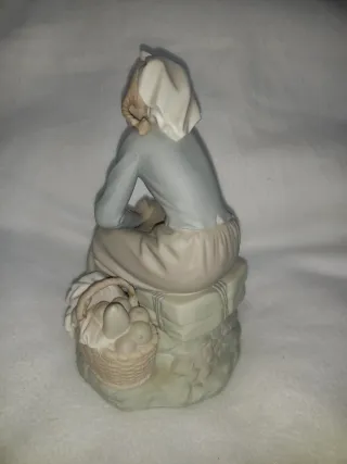 Figura Lladró Niña con Muñeca