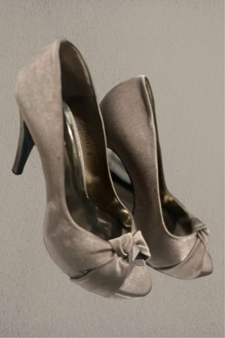 Sandalias Sonoma Beige Tacón Peep Toe