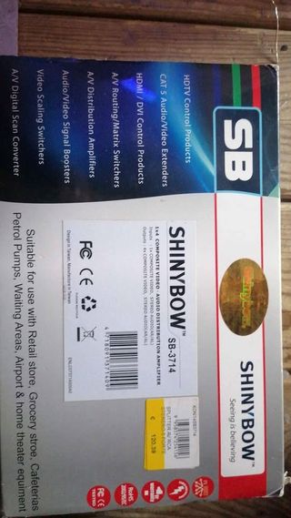 Distributore Video 1 Ingresso 4 Uscite