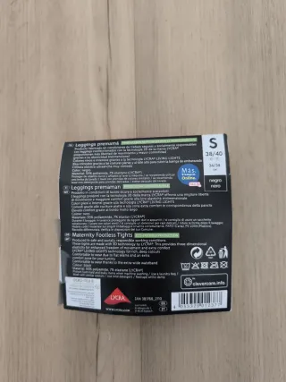Leggings premamá Esmara Talla S (38/40)