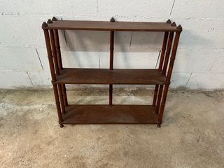 Estantería vintage madera 3 baldas