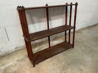 Estantería vintage madera 3 baldas