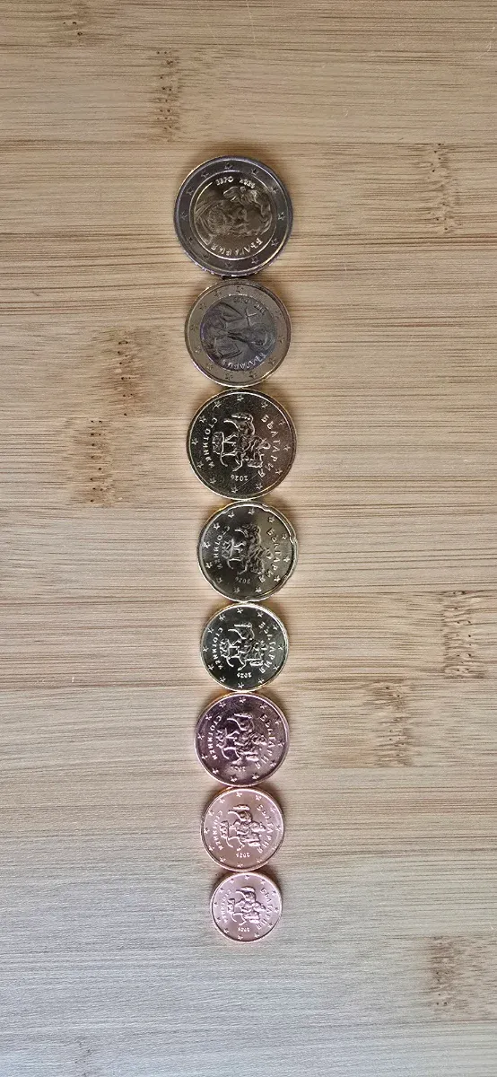 Serie completa monedas euro Bulgaria 2026