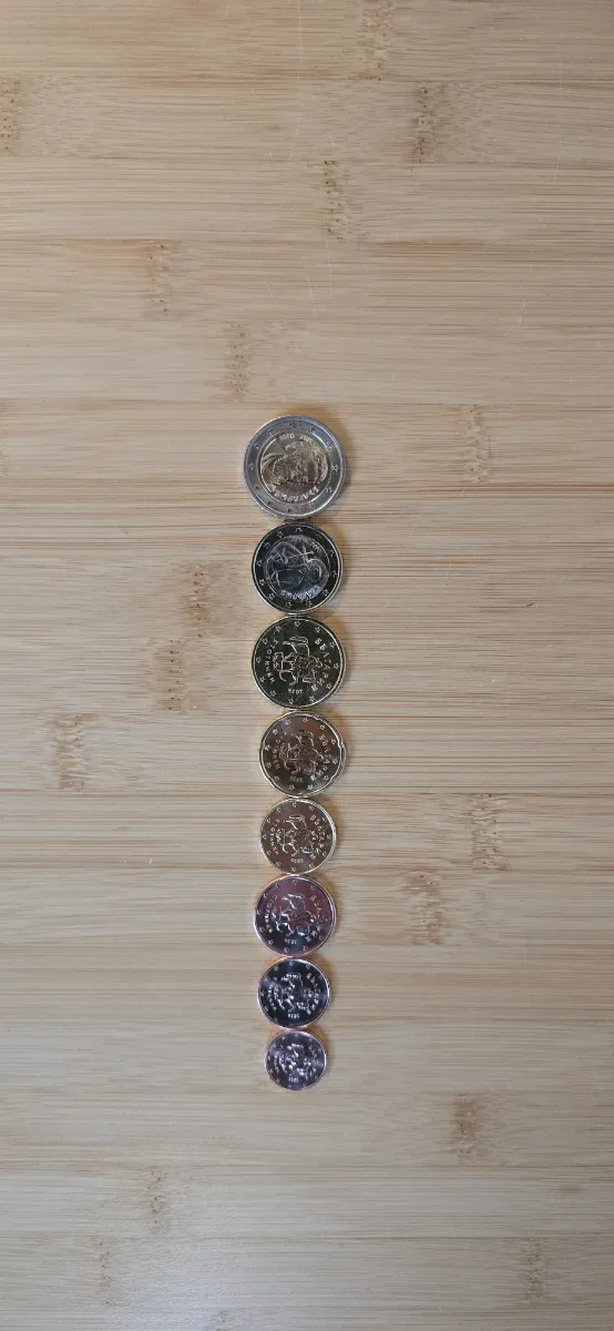 Serie completa monedas euro Bulgaria 2026