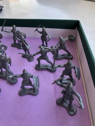 Soldatini antichi guerrieri medievali