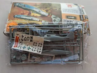 Kit aereomodellino Focke-Wulf FW190D vintage nuovo