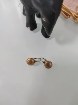 Pendientes de oro