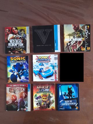 Manuales Originales Videojuegos PlayStation 3