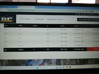 Kit Embrague DP Clutches KTM SX QUAD