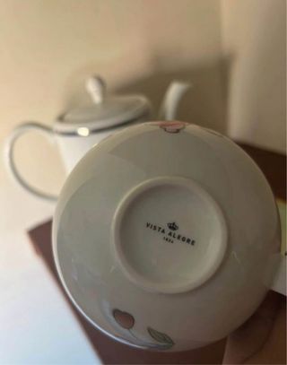 Jarro e chávena de chá Vista Alegre