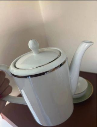 Jarro e chávena de chá Vista Alegre