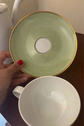 Jarro e chávena de chá Vista Alegre