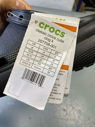 Crocs Classic Cutie Clog K tamanho 36-37